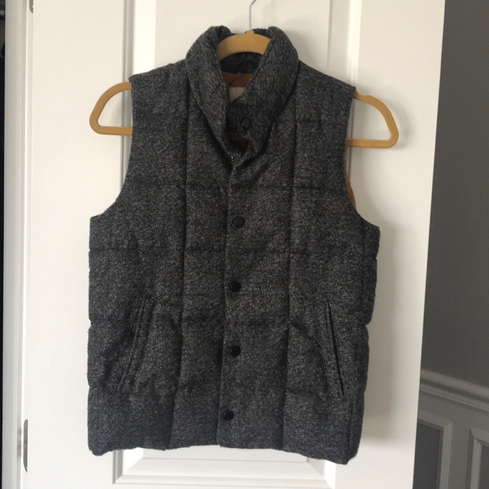 Zara boys collection winter vest size 9/10 grey